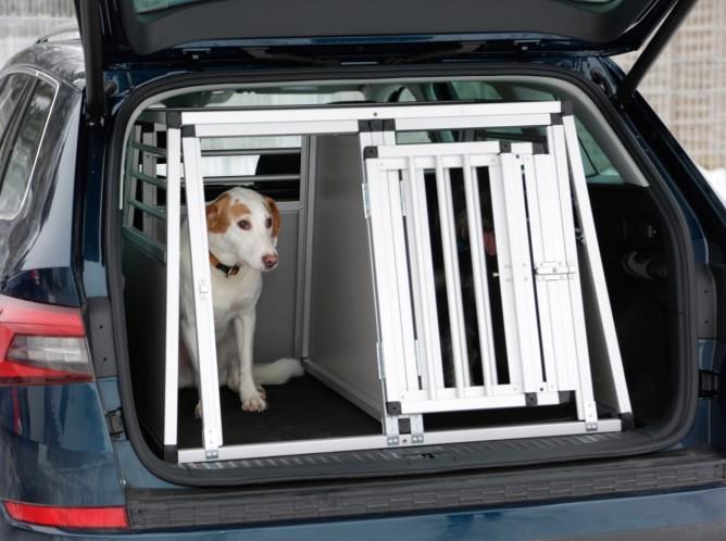 Transportbur i aluminium Barry 77cm