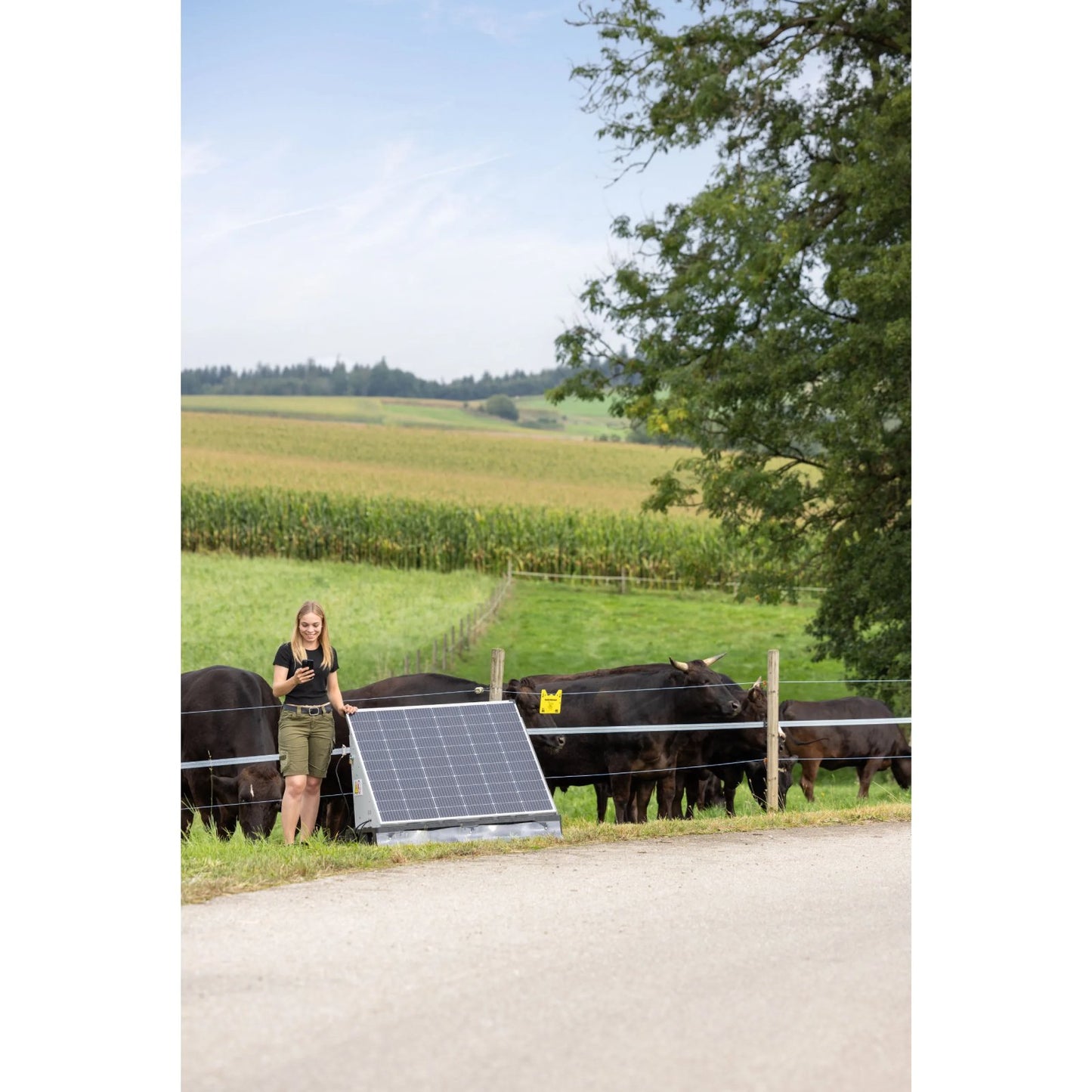 AKO Solar Station XXL Smart – kraftfullt solcellsdrivet elaggregat för långa stängsel