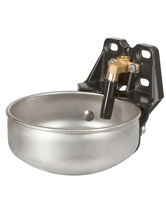 Ruostumattomasta teräksestä valmistettu vesikuppi E21 sis. putkiventtiilin