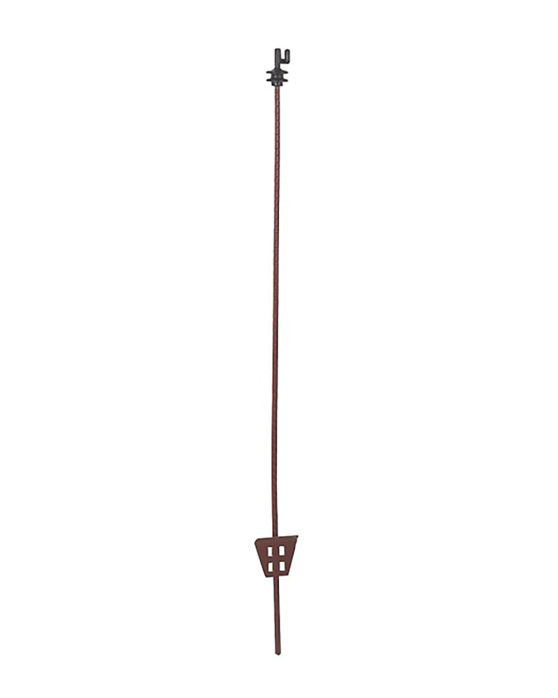 Fjäderstålstolpe rund, 107 cm, 10-p