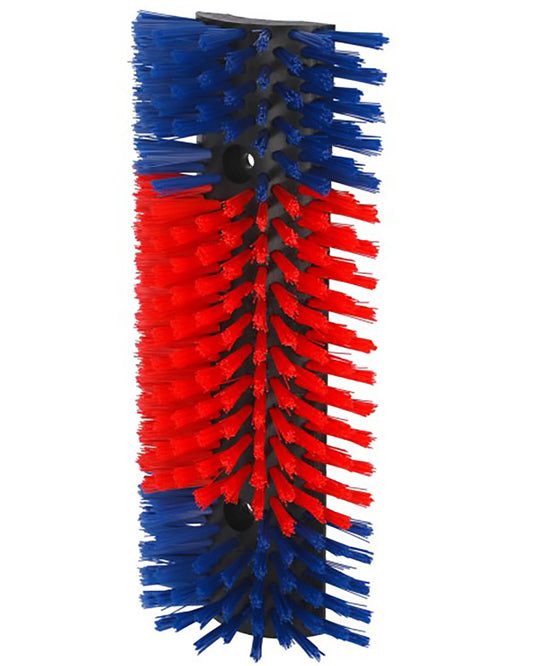 Rygtebørste halvrund