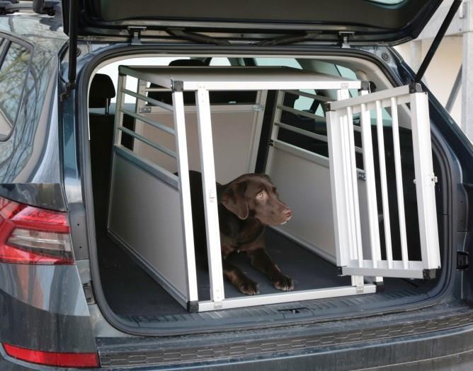Transportbur i aluminium Barry 92cm