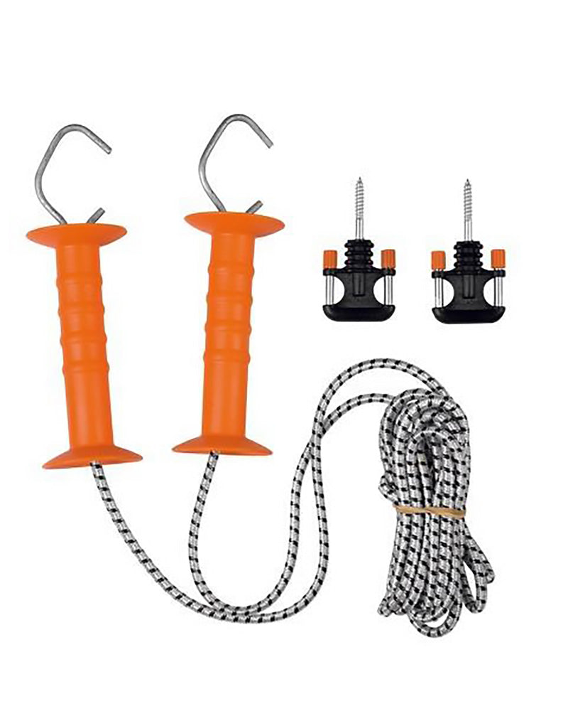 Repgrind elastisk vit med 2 grindhantag