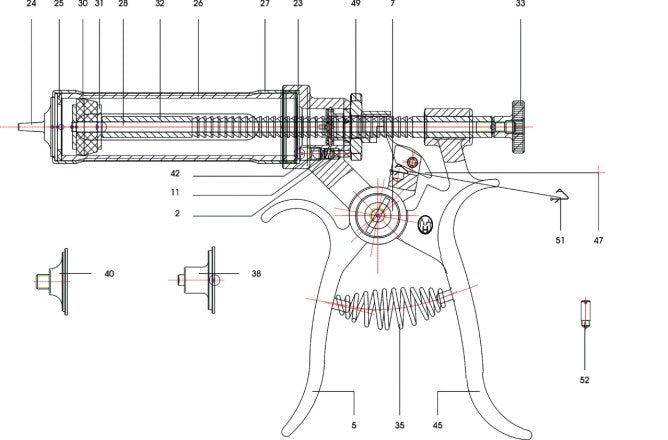 Revolver sprøjte Roux