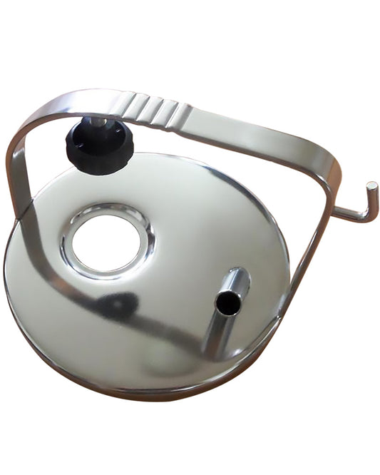 Rustfrit dæksel 148mm med 1 udtag og pulsator slot