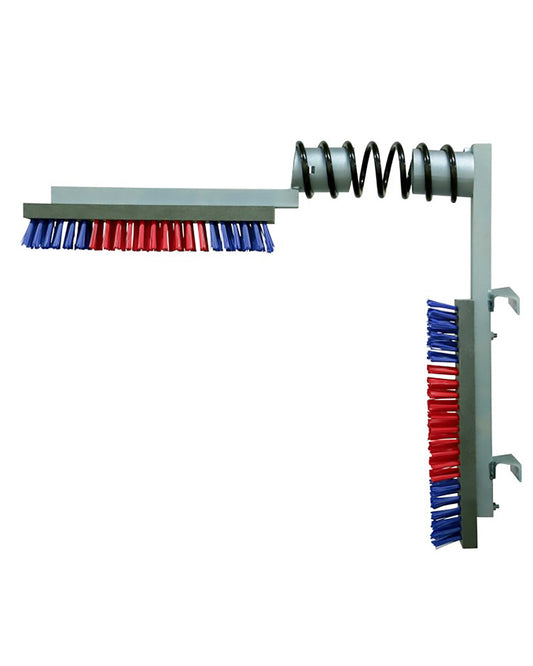 Rygtebørste med fjeder