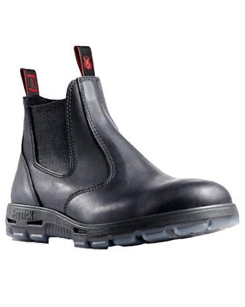 Redback Boots mustat teräshattu