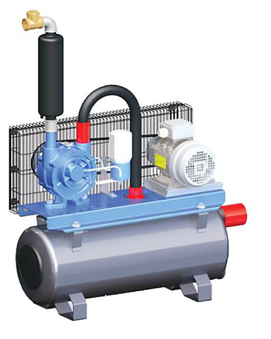 Tyhjiöjärjestelmä valmis