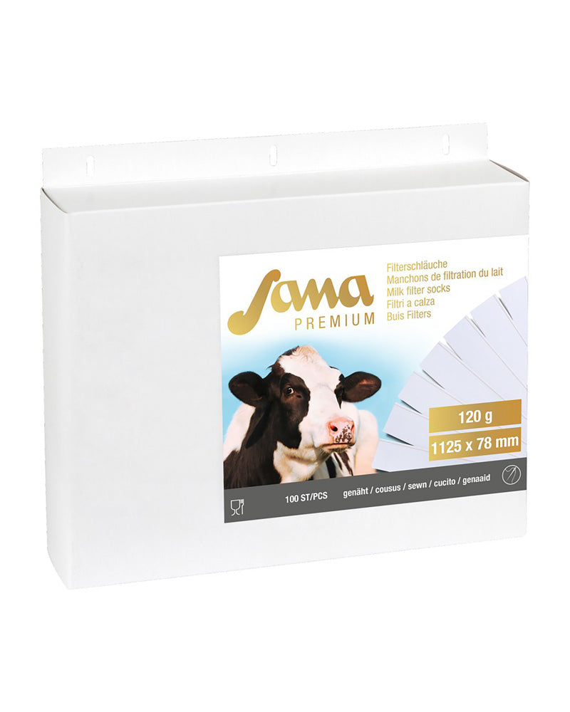 Mjölkfilter Premium 120g/m2 - 1125 x 78 mm