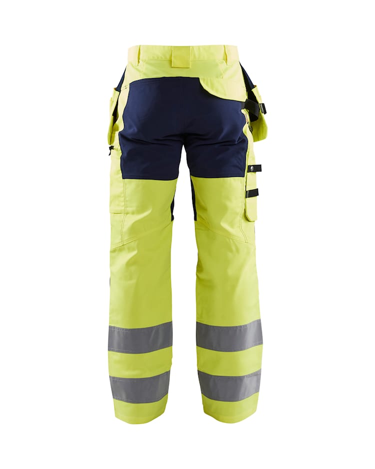 Blåkläder 1552 Varselbyxa med Stretch - Arbetsbyxa med Verktygsfickor