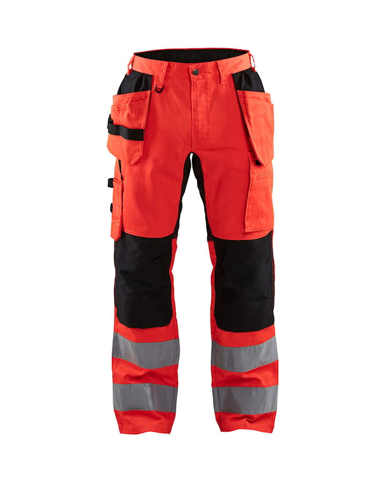 Blåkläder 1552 Varselbyxa med Stretch - Arbetsbyxa med Verktygsfickor