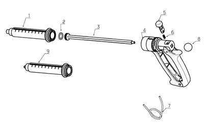 Revolverspruta Multimatic