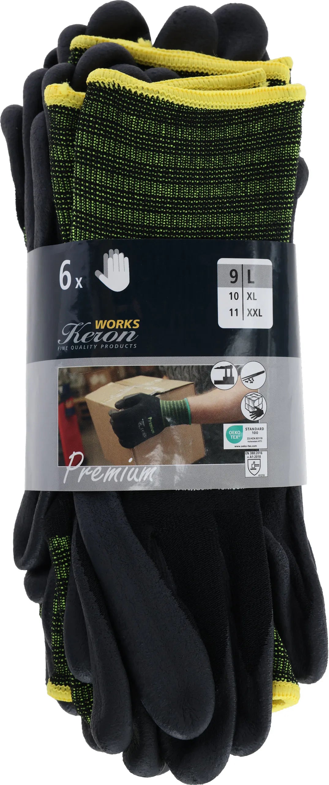 Keron Premium - arbetshandske med nitrilskum