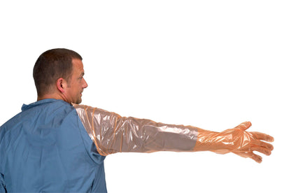 KRUTEX Extra Lång Armlånga Undersökningshandskar