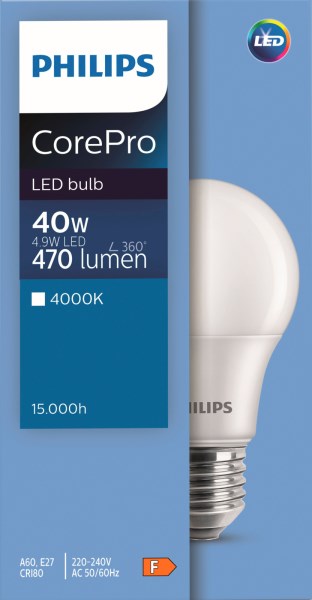 Philips CorePro LED, kall