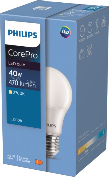Philips CorePro LED, varm