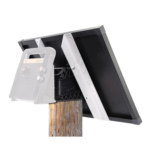 40W solcellesæt + beslag