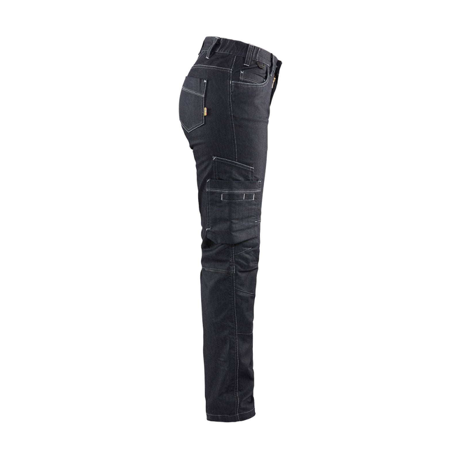 7140 Servicebyxa Denimstretch Dam - slitstark och funktionell arbetsbyxa