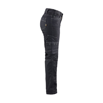 7140 Servicebyxa Denimstretch Dam - slitstark och funktionell arbetsbyxa