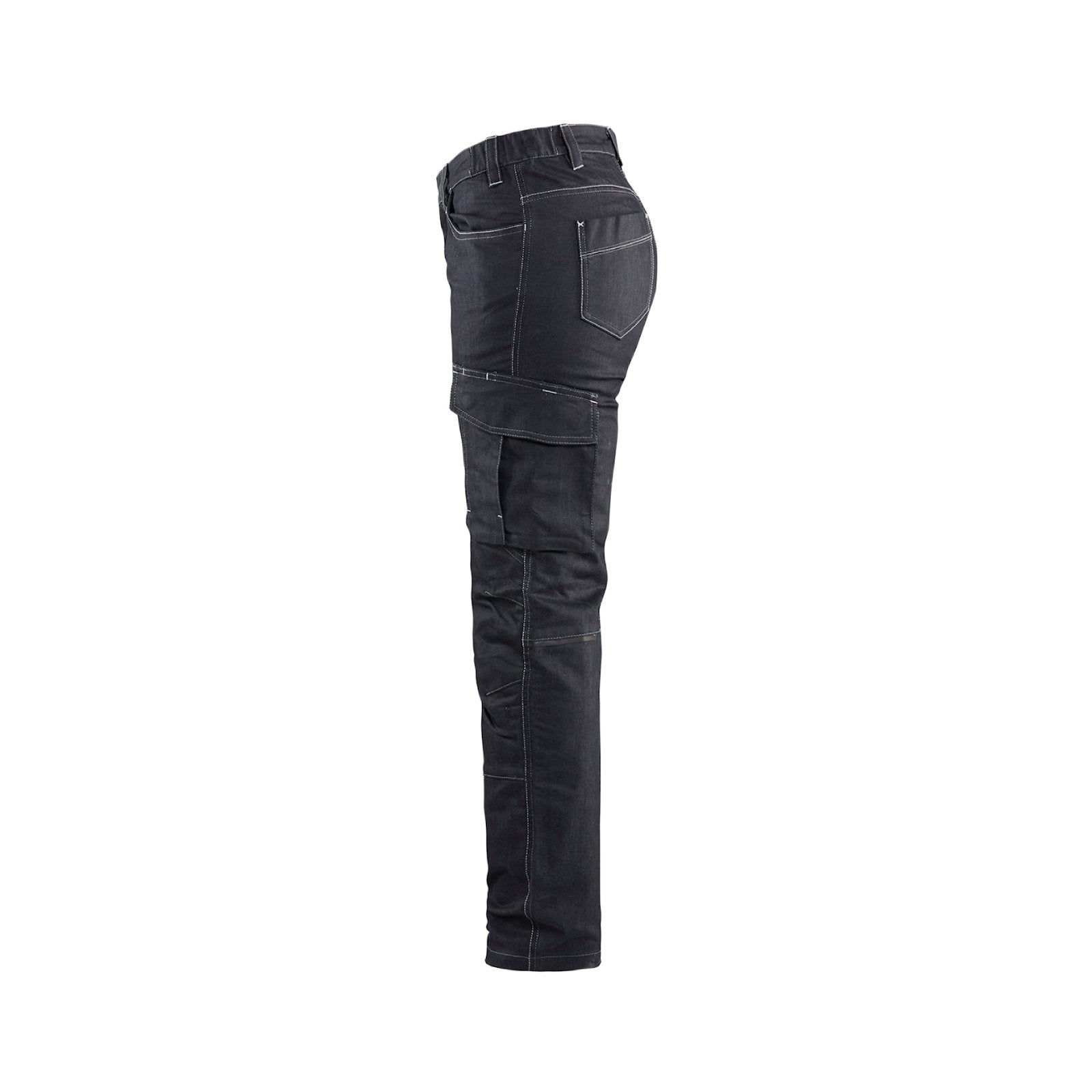 7140 Servicebyxa Denimstretch Dam - slitstark och funktionell arbetsbyxa