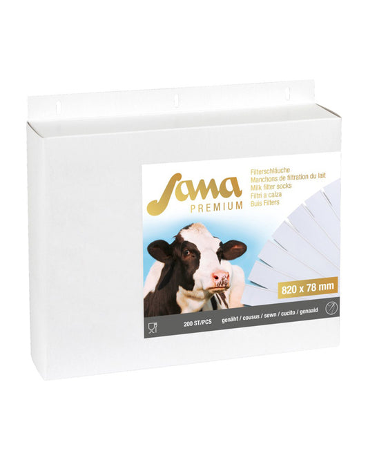 Mjölkfilter Premium 80 g - 820 x 78 mm