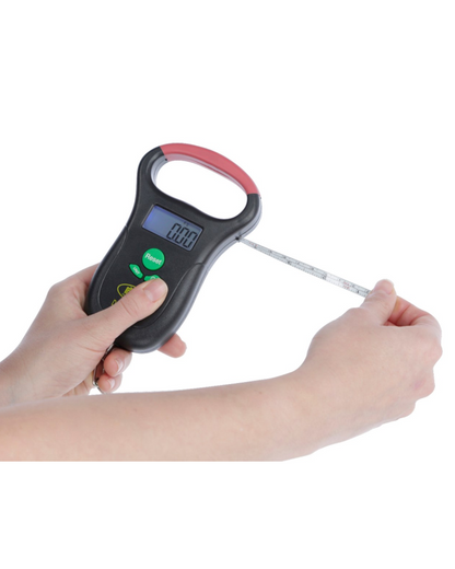 Digital hängvåg 25 kg med mätband