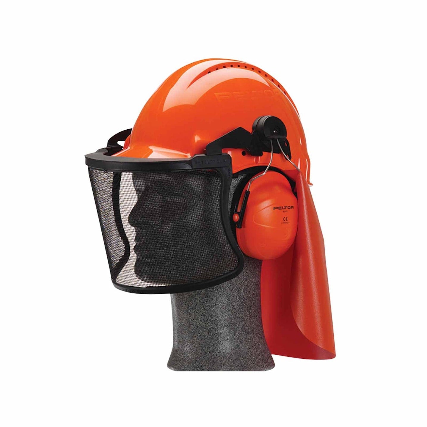 Peltor komplett Skyddshjälmpket orange färg
