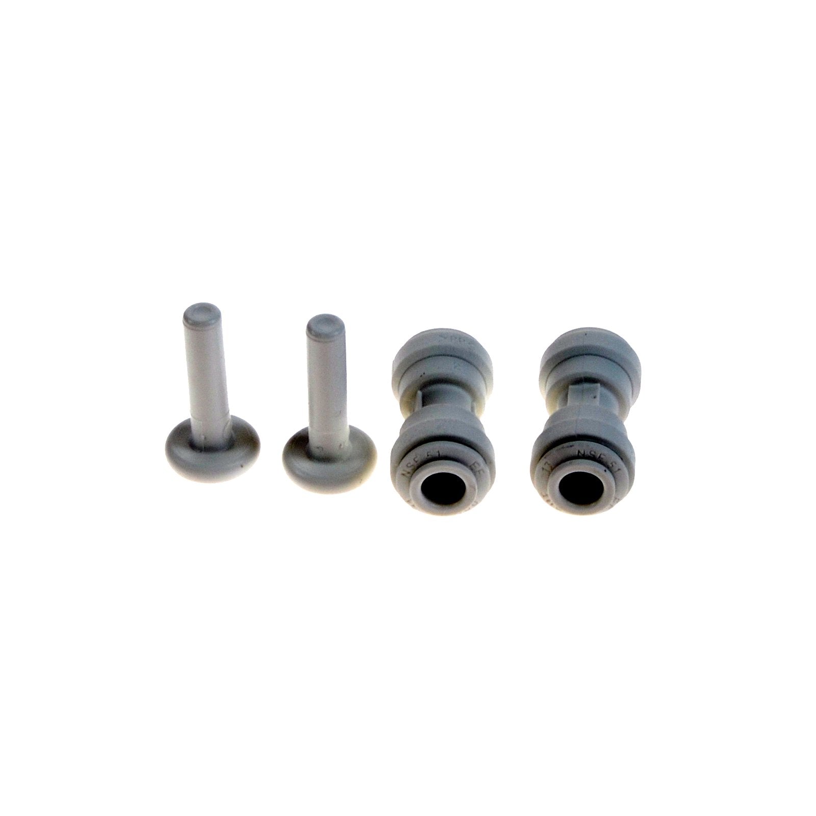 Ambic EasiFoamer Raka kontakter med ändpluggar 2-pack