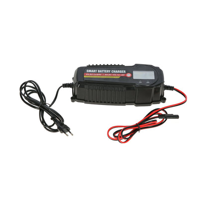 AKO smart batteriladdare för 12V och 24V stängselbatterier, AGM-batterier och våtbatterier