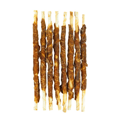 Hundtuggpinne Braaaf 25cm, 8-p, kyckling