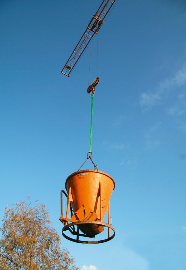 Kantohihna 4000 kg, harmaa