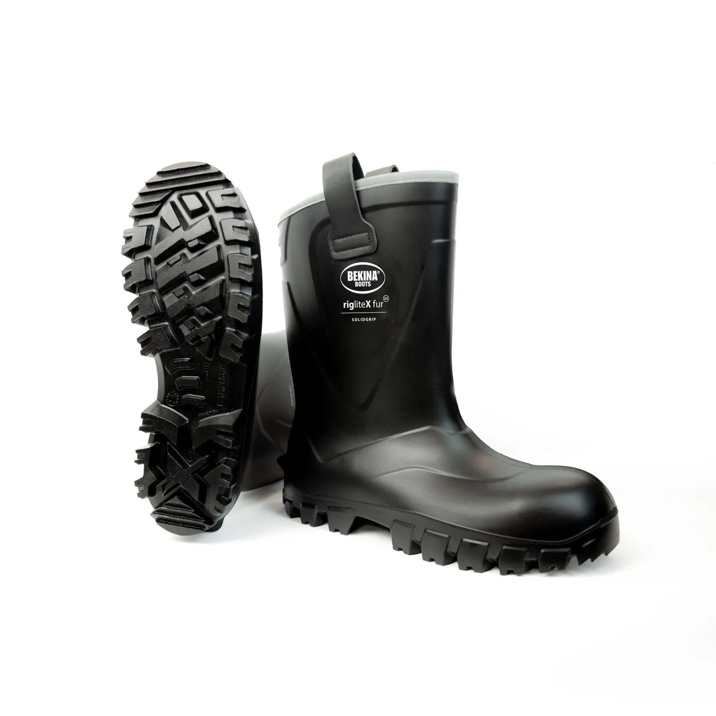 Bekina RigliteX Fur SolidGrip S5 – varm och slitstark skyddsstövel för lantbruk