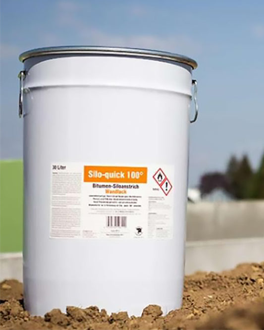 Flad silo maling Bitumen 30l, sort