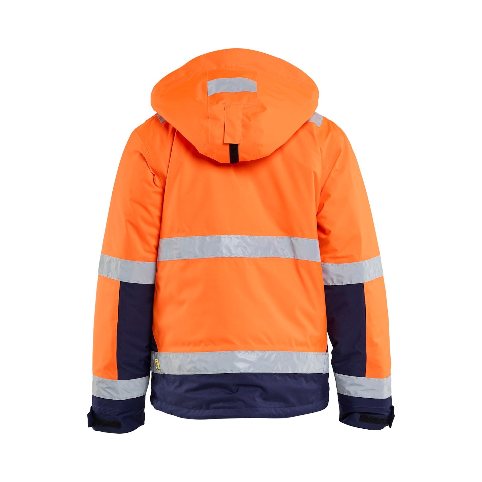 Varselorange/Marinblå