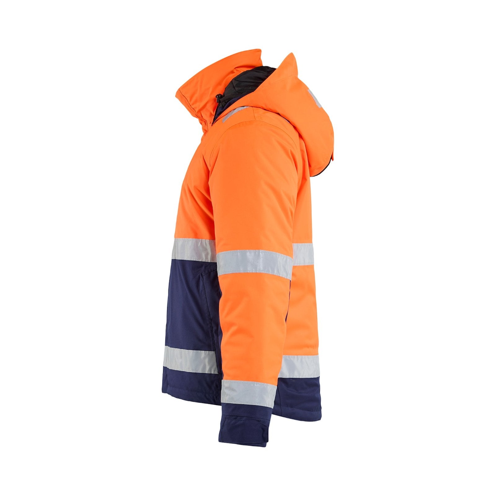 Varselorange/Marinblå