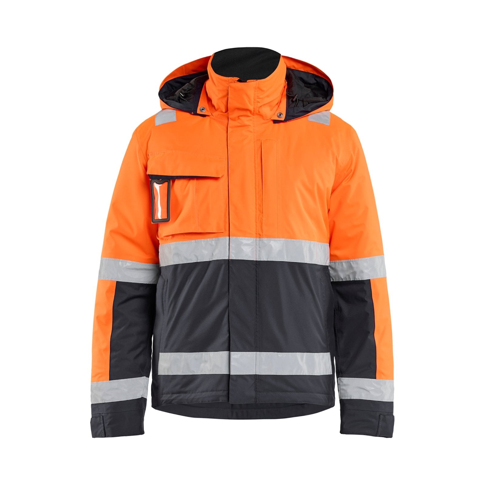 Varselorange/Mellangrå