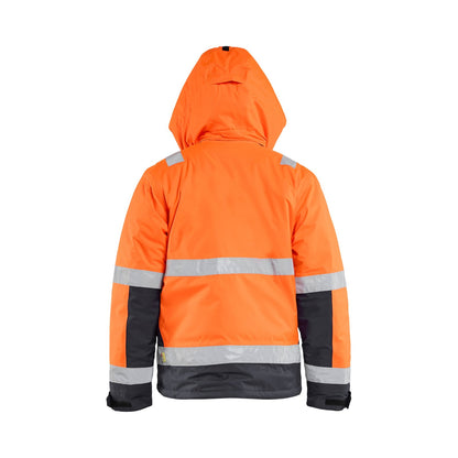 Varselorange/Mellangrå