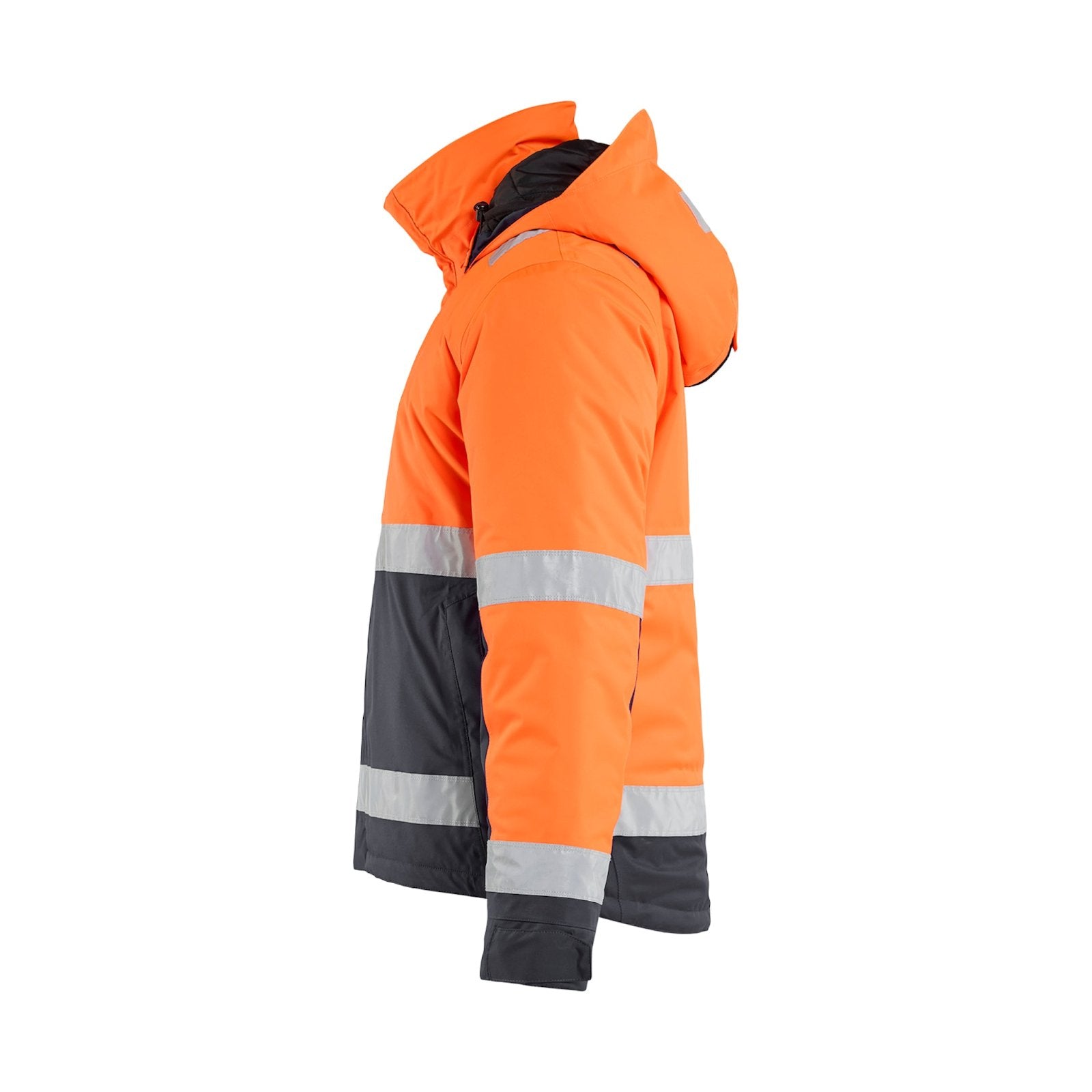 Varselorange/Mellangrå