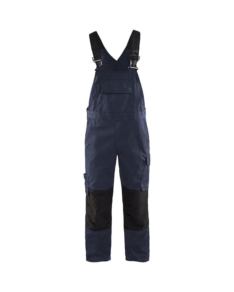 Blåkläder 2695 Hängselbyxa med Stretch – slitstark servicebyxa i ripstop