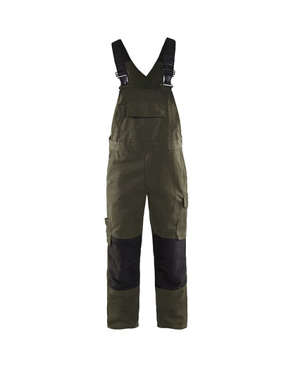 Blåkläder 2695 Hängselbyxa med Stretch – slitstark servicebyxa i ripstop