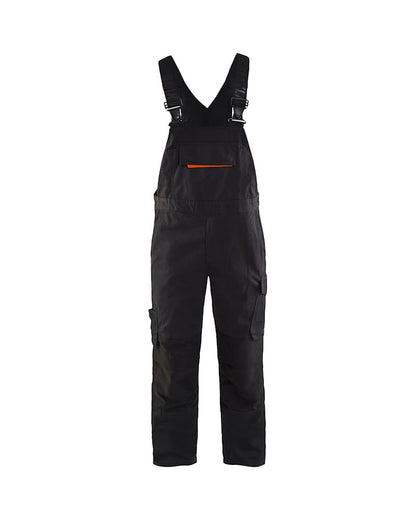 Blåkläder 2695 Hängselbyxa med Stretch – slitstark servicebyxa i ripstop