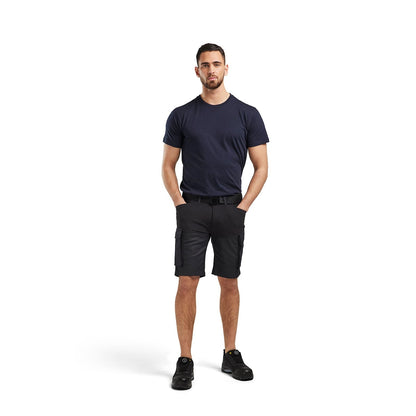 Blåkläder 1437 Serviceshorts Denimstretch - denim arbetsshorts med stretch