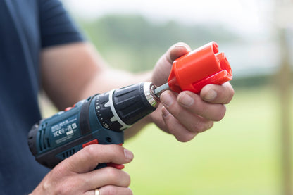 Isolatorskruvnyckel röd