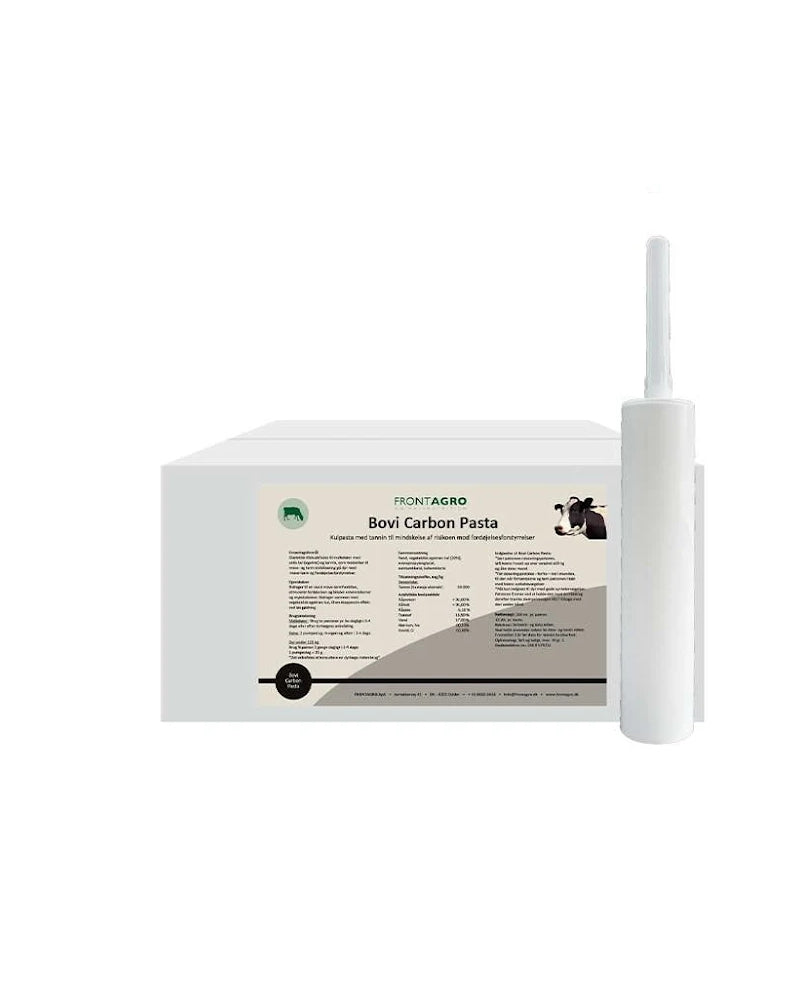 Bovi Kol 300 g (12-pack) – CarboVet aktivt kol + tannin (ko & häst)