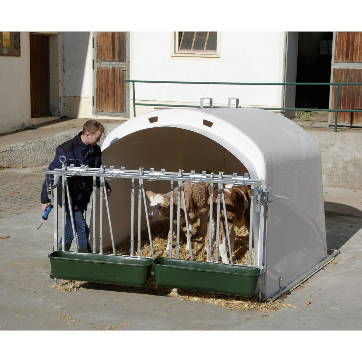 CalfHouse Premium XL - Stor kalvhydda för upp till 5 kalvar