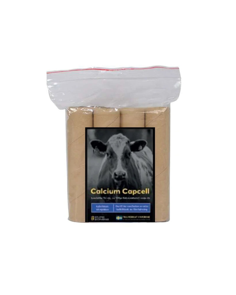 Capcell Calcium 7-pack – kalciumklorid i kapsel för bolusingivare 30 mm