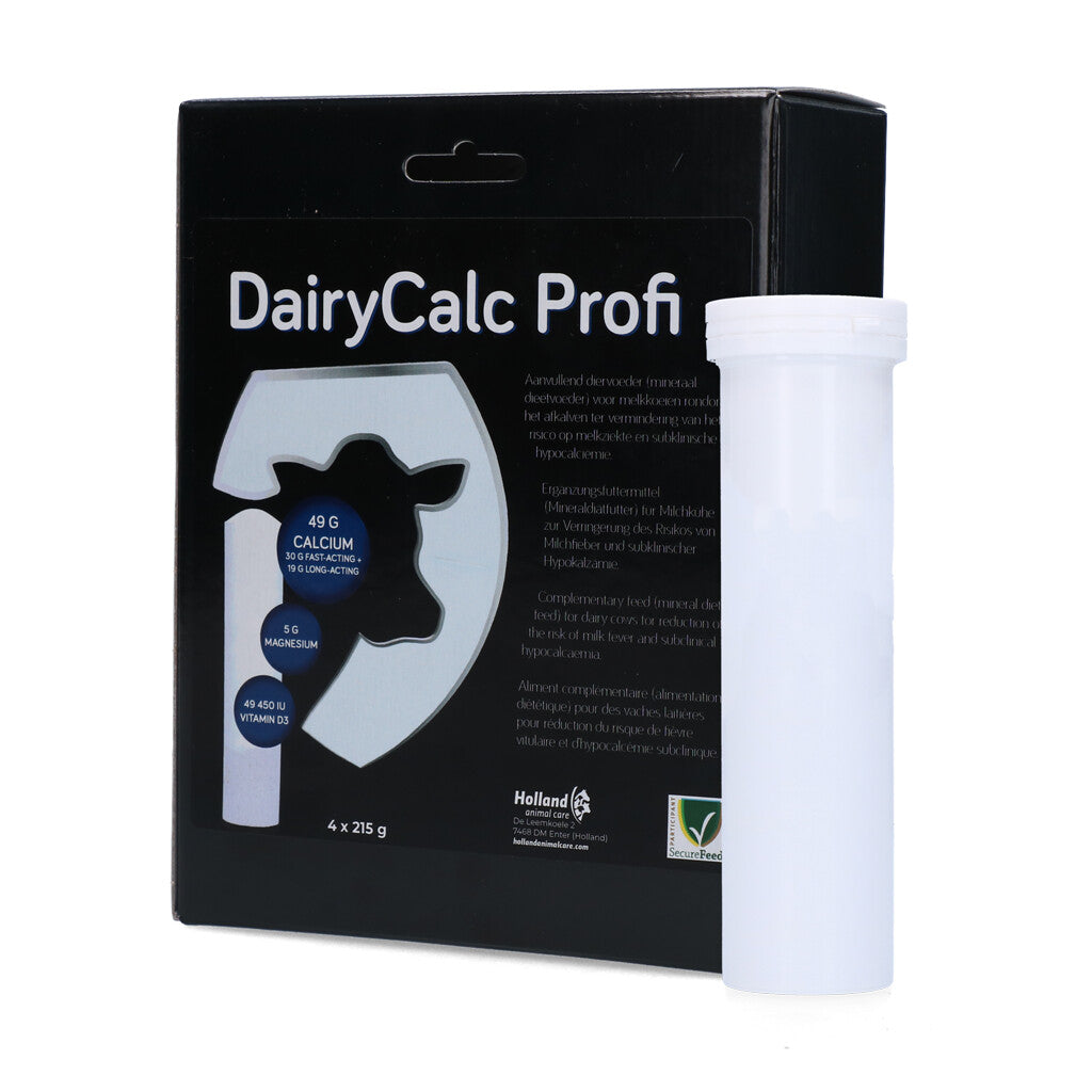 DairyCalc Bolus Profi är ett mineralfoder för mjölkkor runt kalvning.