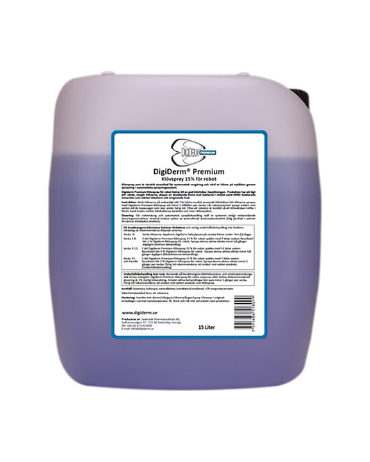 Digiderm Premium Klövspray 15% Robot 15 l