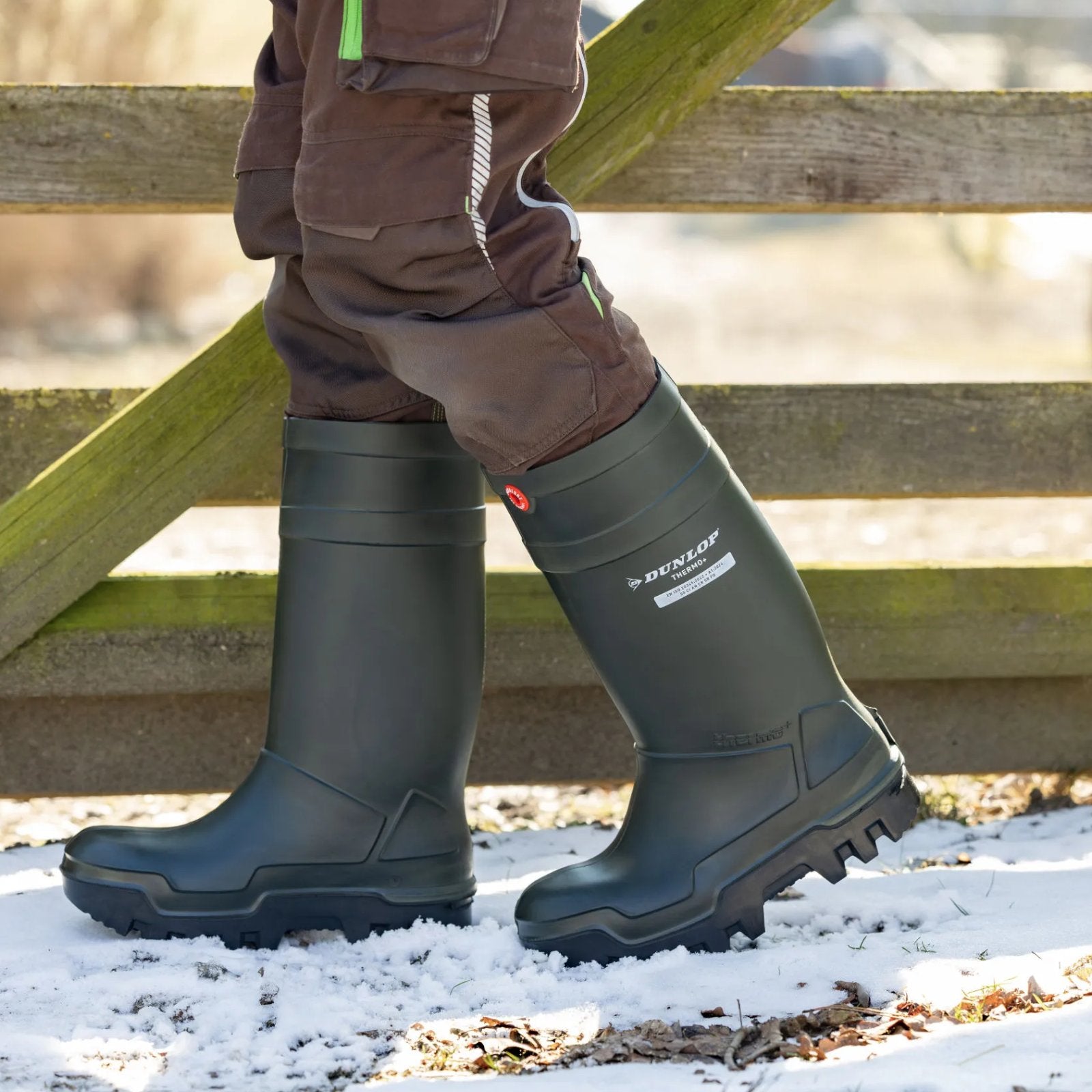Dunlop Purofort Thermo+ S5 – Fodrad skyddsstövel för lantbruk
