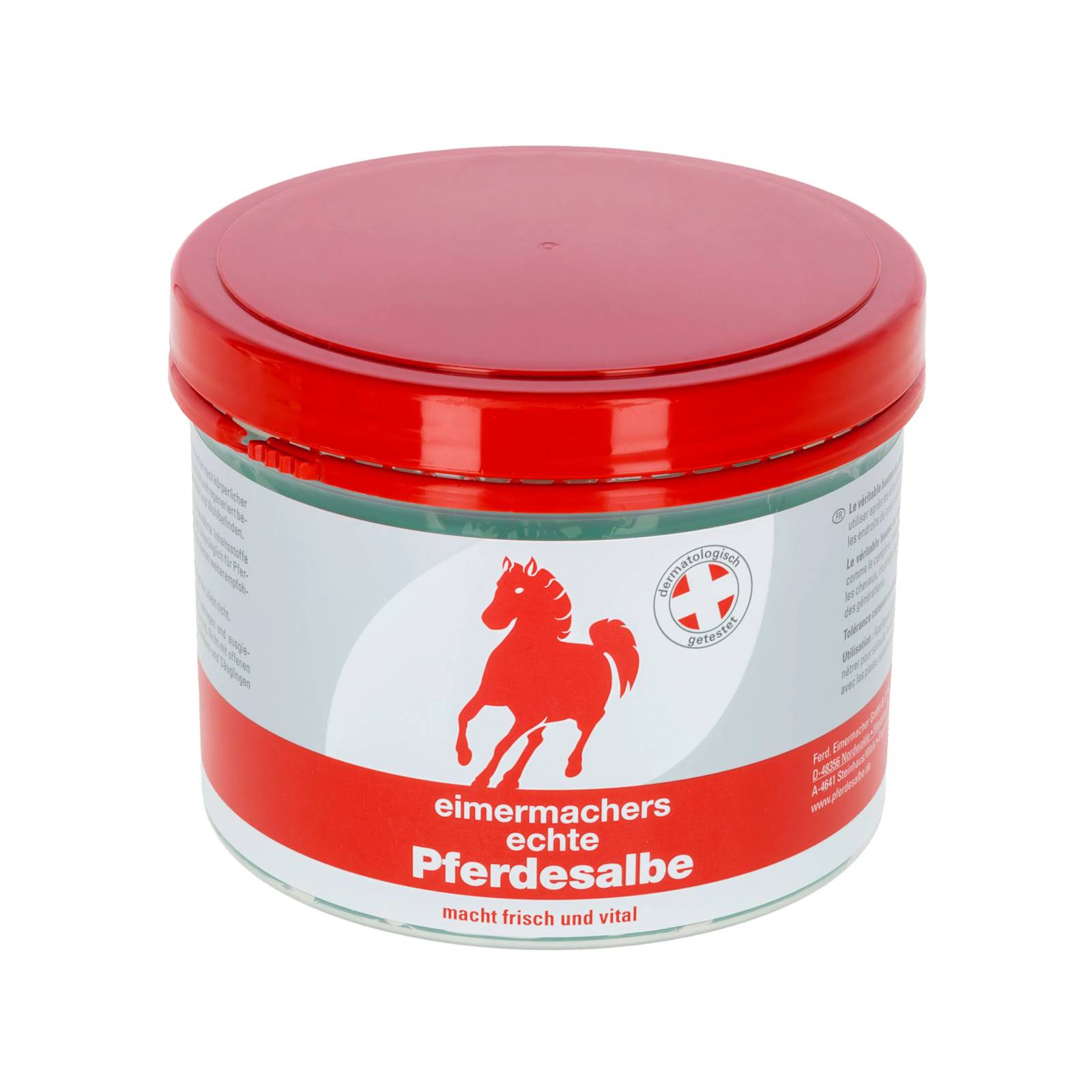 Eimermachers Hästsalva – Kylande och uppfriskande liniment med naturliga extrakt